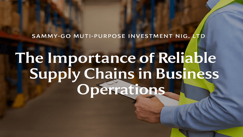 The Importance of Reliable Supply Chains in Business Operations